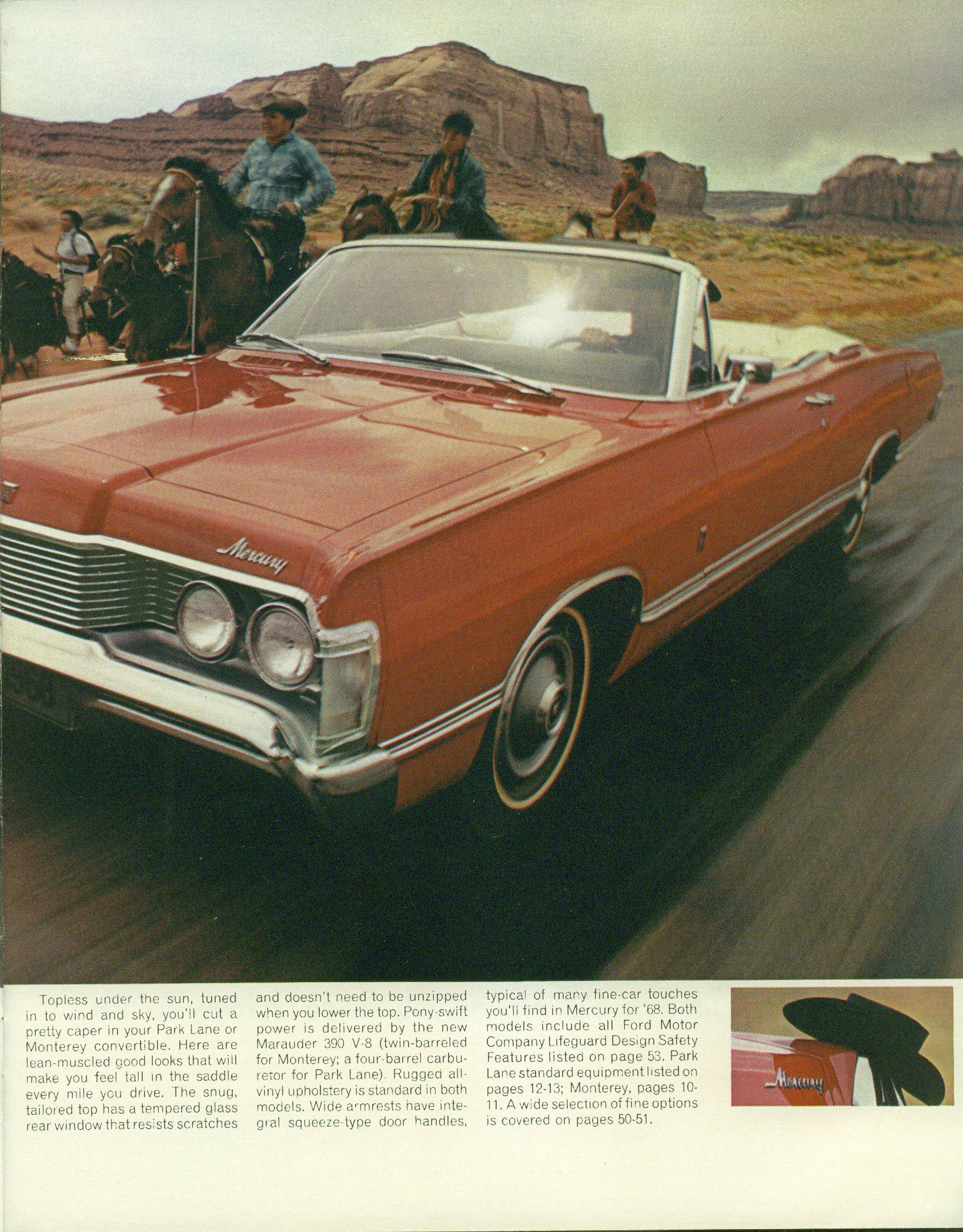 1968 Mercury Brochure Page 22